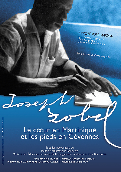 Affiche de l’exposition Joseph Zobel © Passions Partagées